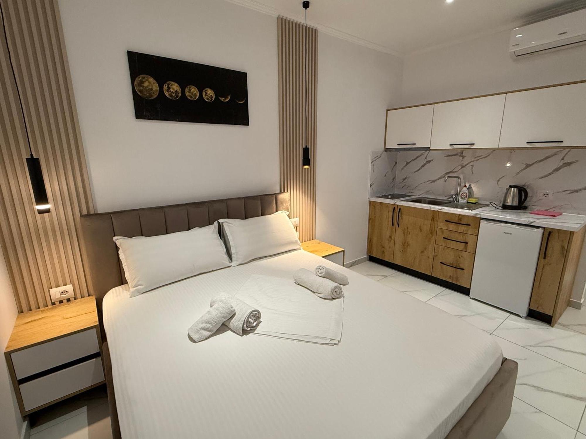 Full Moon Apartments Ksamil Esterno foto