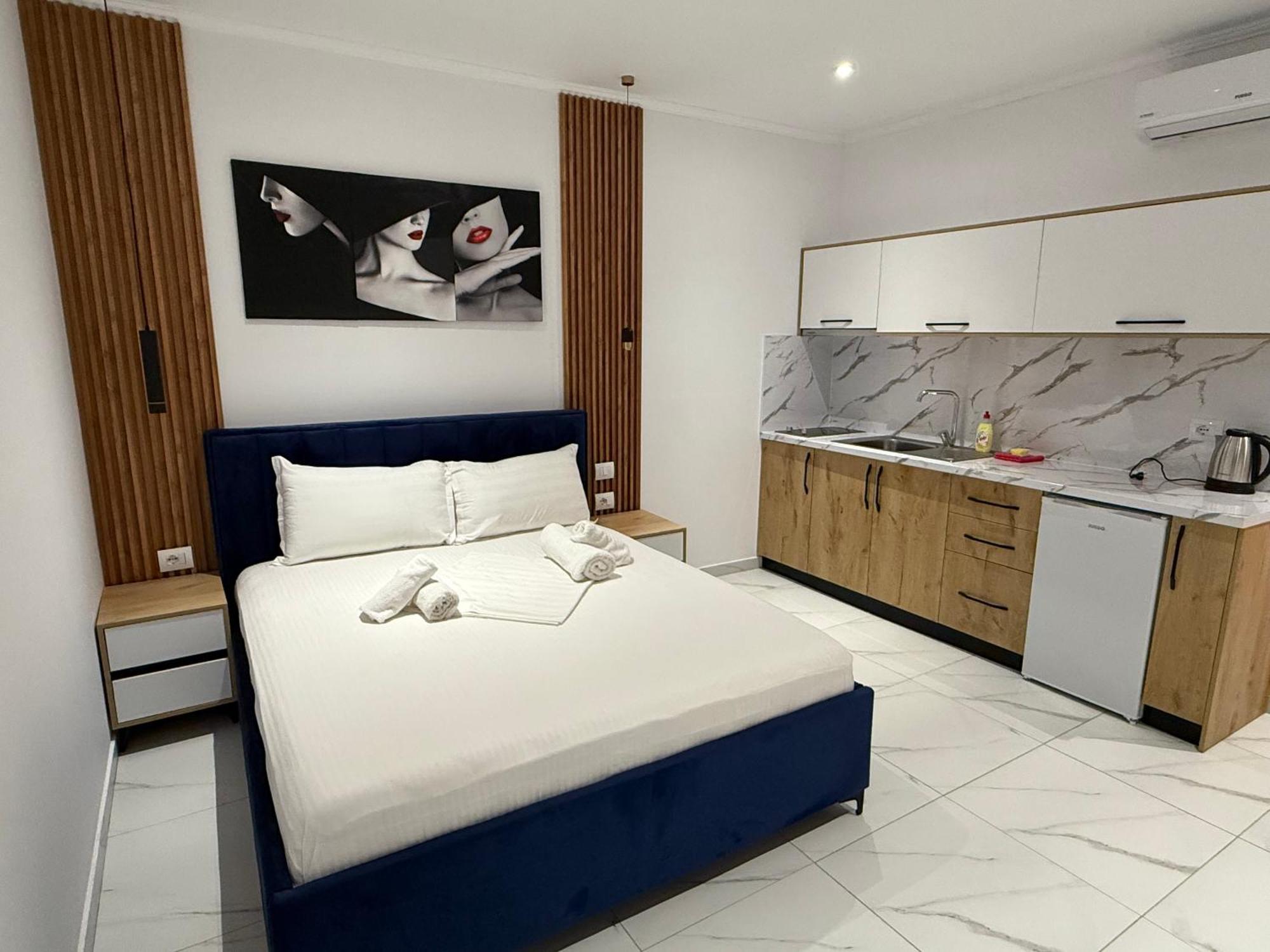Full Moon Apartments Ksamil Esterno foto