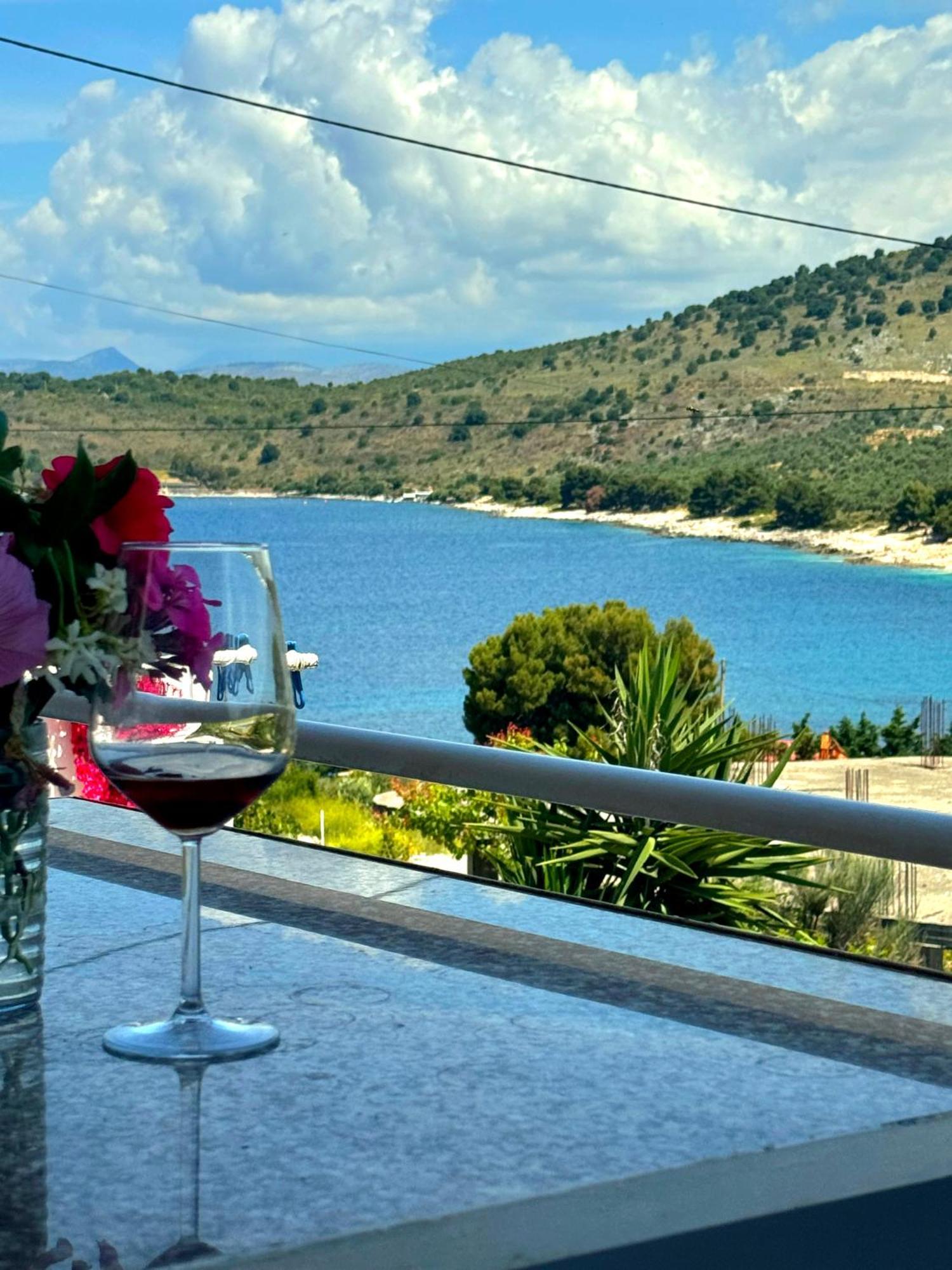Full Moon Apartments Ksamil Esterno foto